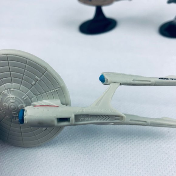 Star Trek Beyond 3 Mini Ship Models - USS Enterprise, USS Franklin & Swarm Ship - Picture 10 of 12